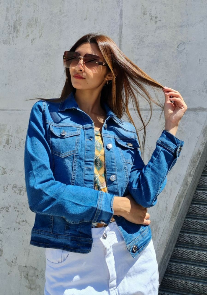Campera Celeste - Imagen 2