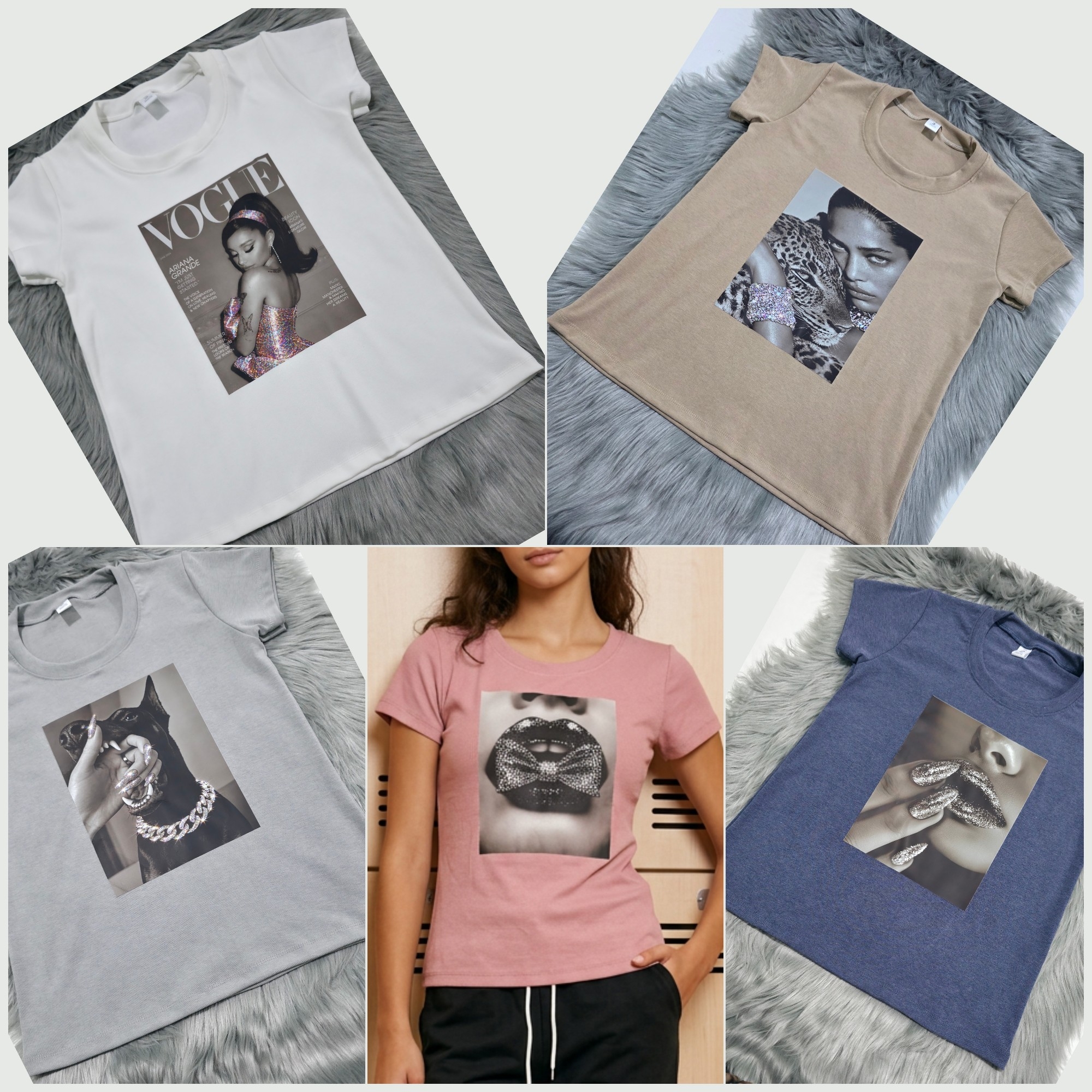 Remeras Algodón Rip de Dama - Imagen 2