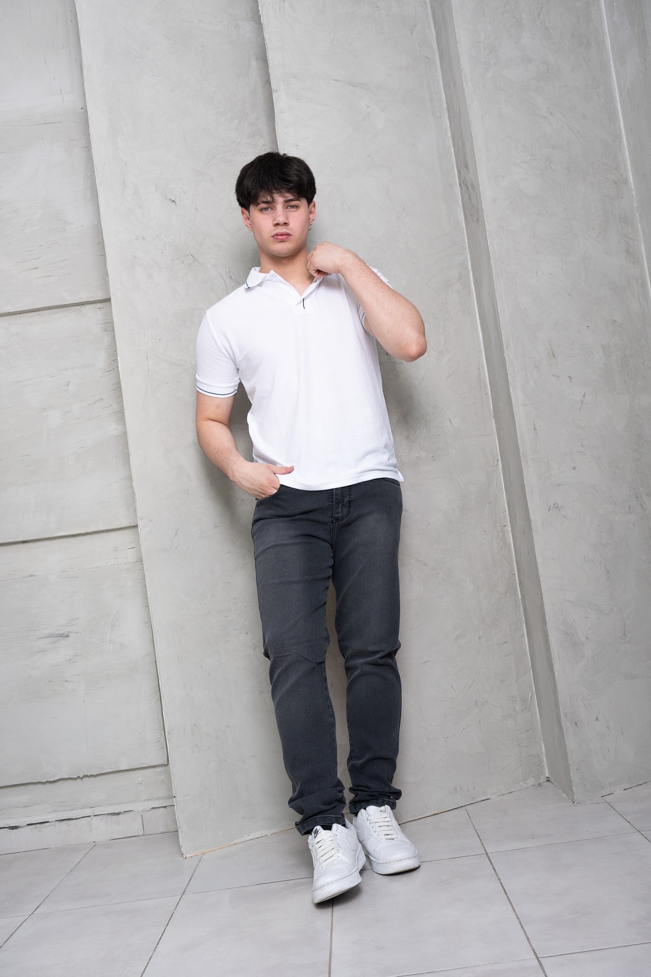 'art. 923-2' 38 al 48 Gris. Oscuro + Localizado "slim Fit" - Imagen 3