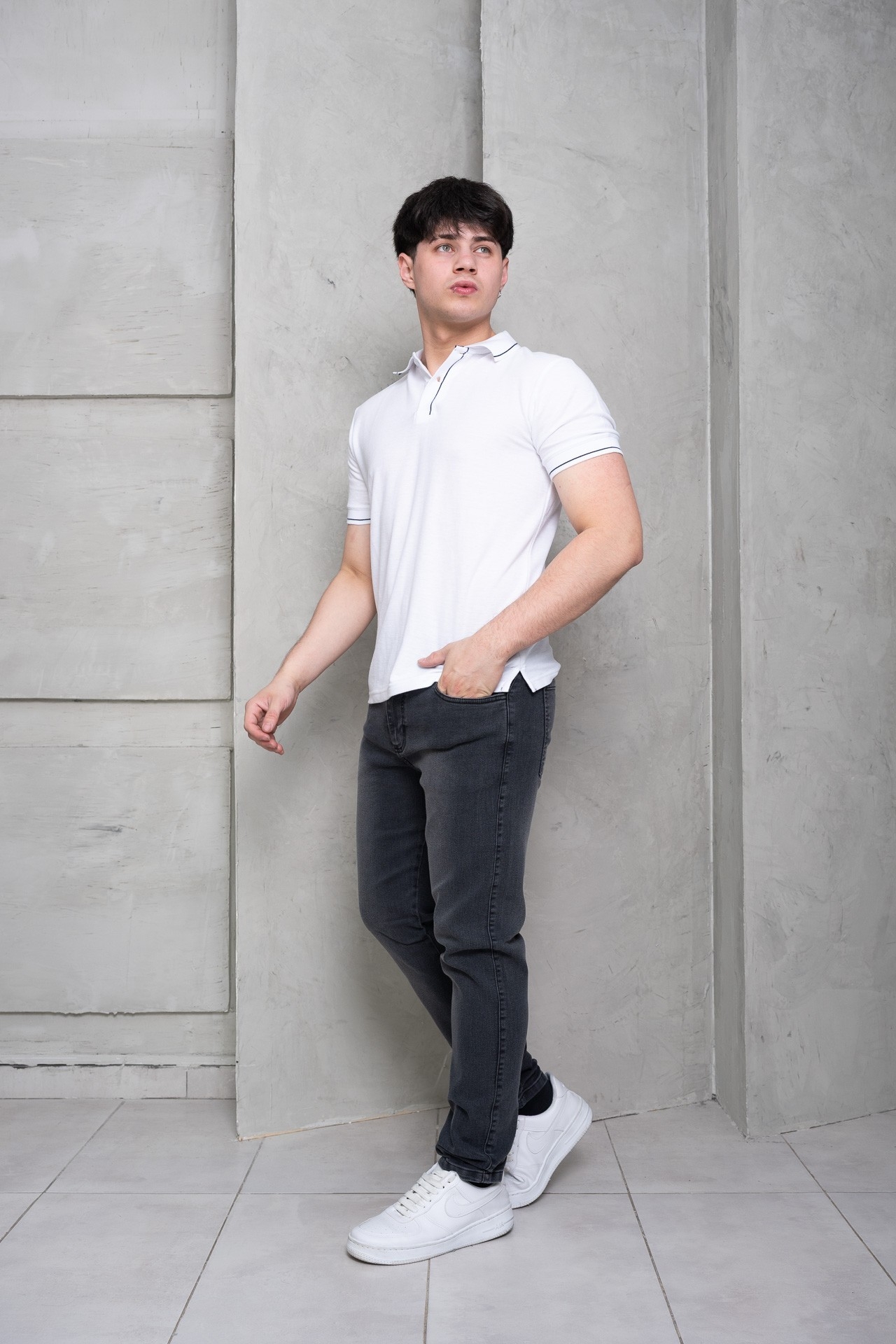 'art. 923-2' 38 al 48 Gris. Oscuro + Localizado "slim Fit" - Imagen 4
