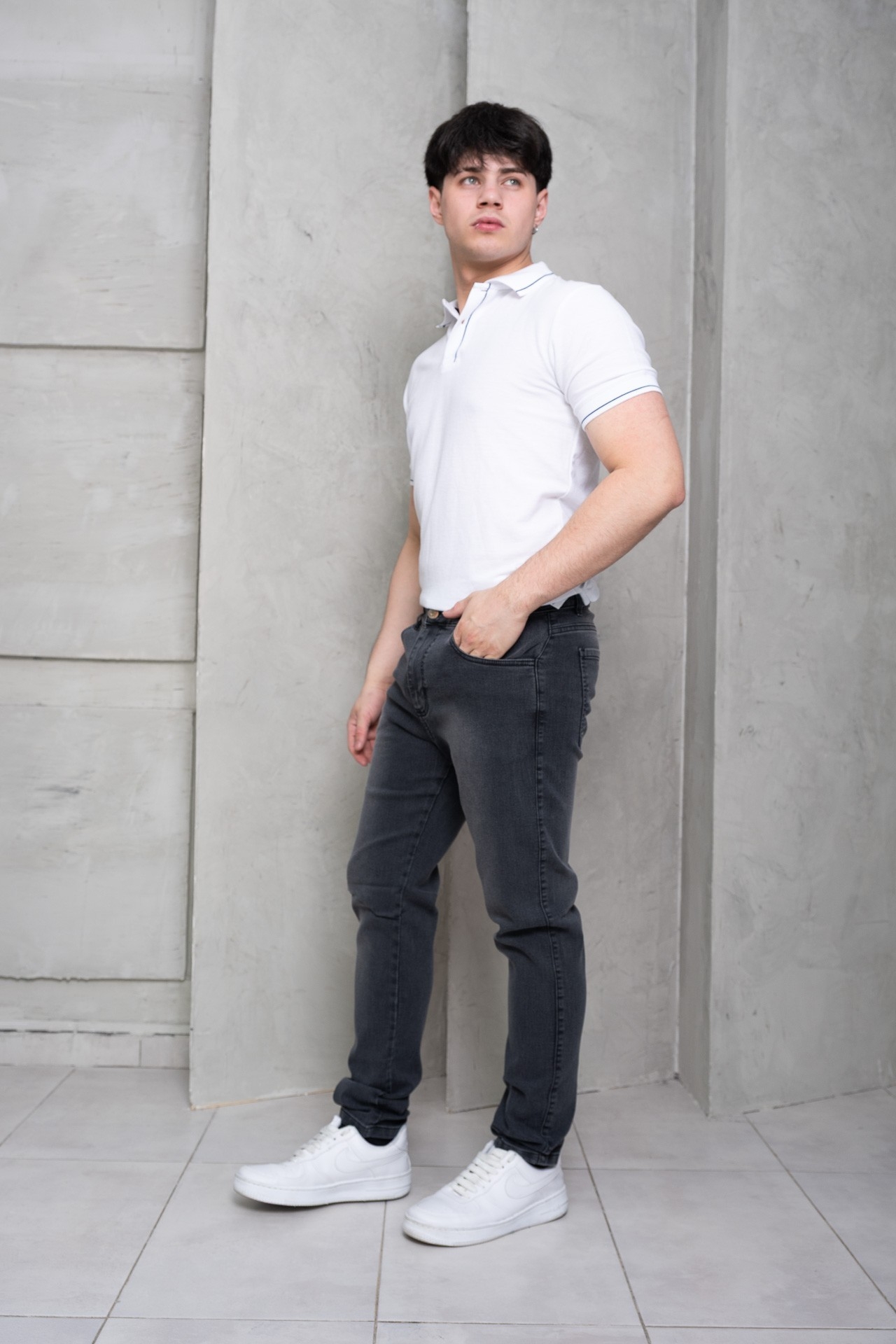 'art. 923-2' 38 al 48 Gris. Oscuro + Localizado "slim Fit" - Imagen 5