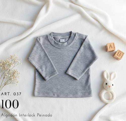Art. 037 Camiseta Basic,  100% Algodón Interlock Peinado