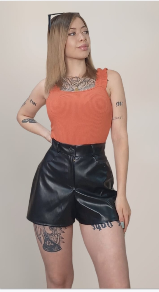 Short Borra Cuerina - Imagen 2