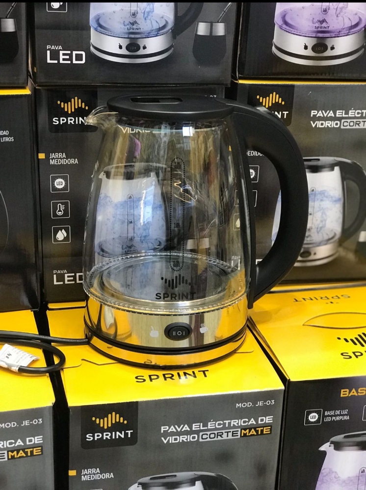 Jarra Eléctrica Corte Mate de Vidrios - Imagen 3