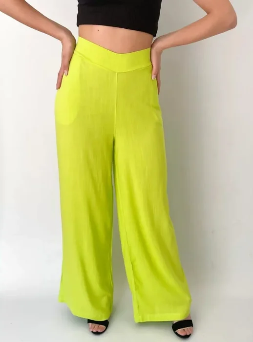 Pantalón Wafle Palazo
