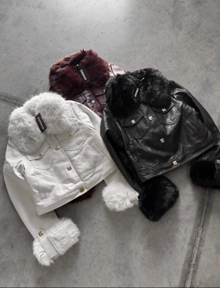 Gamulan Yd Importado Negro Bordo Blanco Campera Tendencia la Tienda de Yuyu - Imagen 1