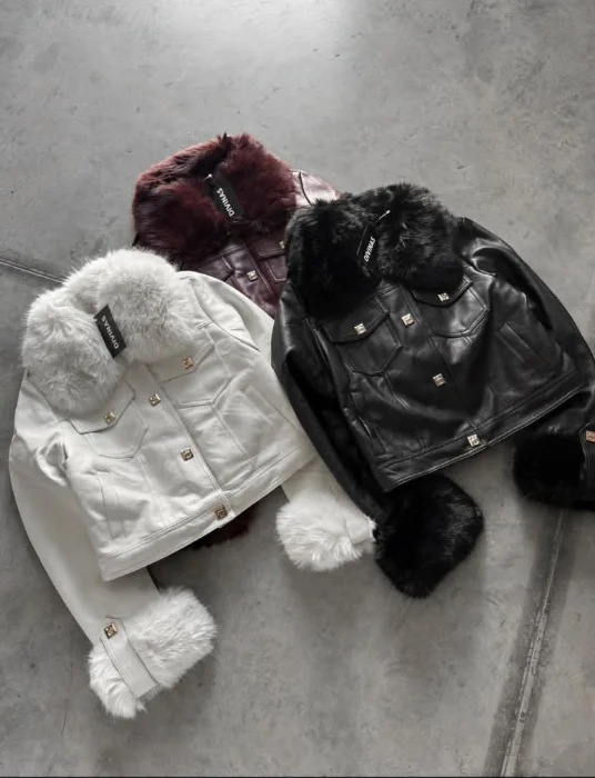 Gamulan Yd Importado Negro Bordo Blanco Campera Tendencia la Tienda de Yuyu