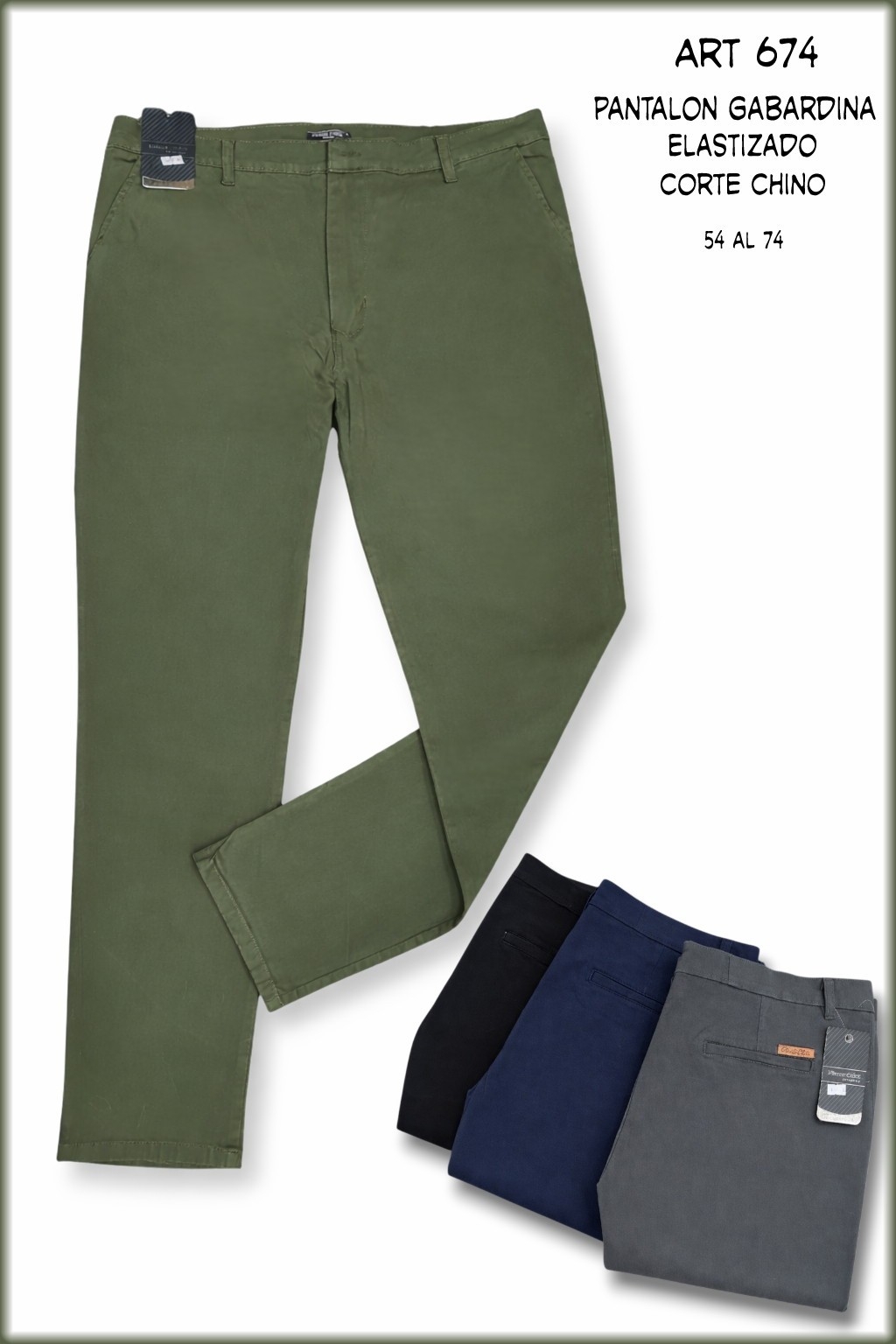 Pantalones de Jeans y Gabardina - Imagen 2