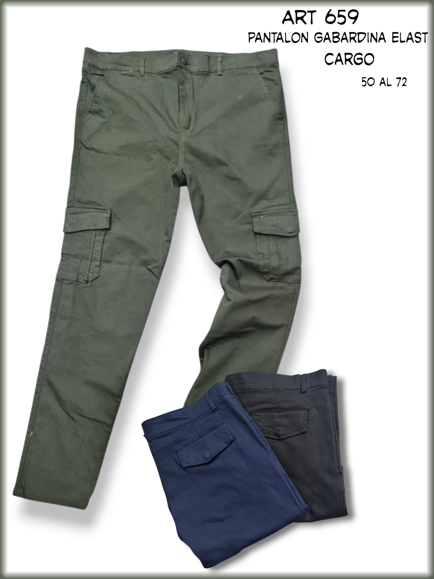Pantalones de Jeans y Gabardina - Imagen 3