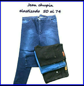 Pantalones de Jeans y Gabardina