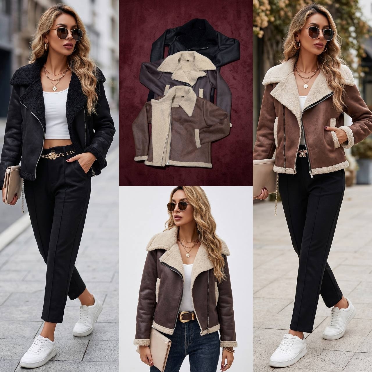 Campera de Gamulan con Borrego y Cierre - Imagen 4