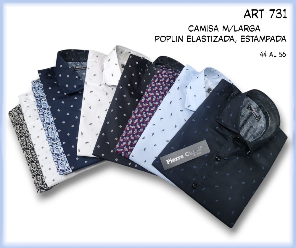 Camisas Manga Larga Elastizadas - Imagen 2
