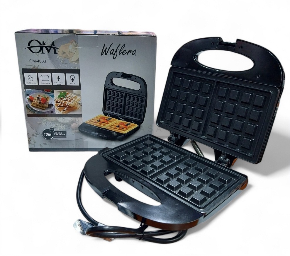 Waflera Antiadherente Oryx 750w S1608 - Imagen 3
