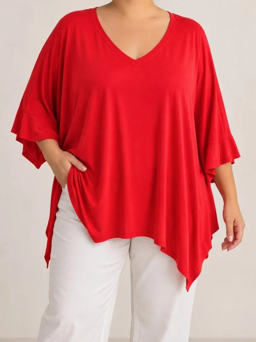Veronica - Remeron Oversize Tres Cuartos