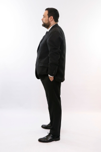 Pantalón de Vestir Negro Hombre - Miniatura 3