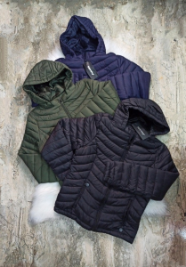 Campera Pluma Importada Colores Pastel Mujer Dama Piel - Miniatura 3
