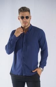 Camisa Mao Lino Manga Larg