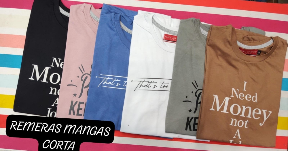 Remeras Mangas Cortas - Imagen 2