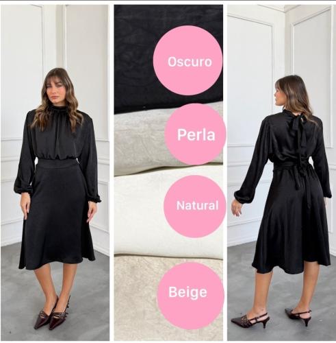 Vestido Seda