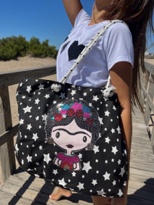 Bolso Playero de Lona con Cierre - Miniatura 2
