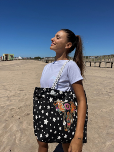 Bolso Playero de Lona con Cierre - Miniatura 3