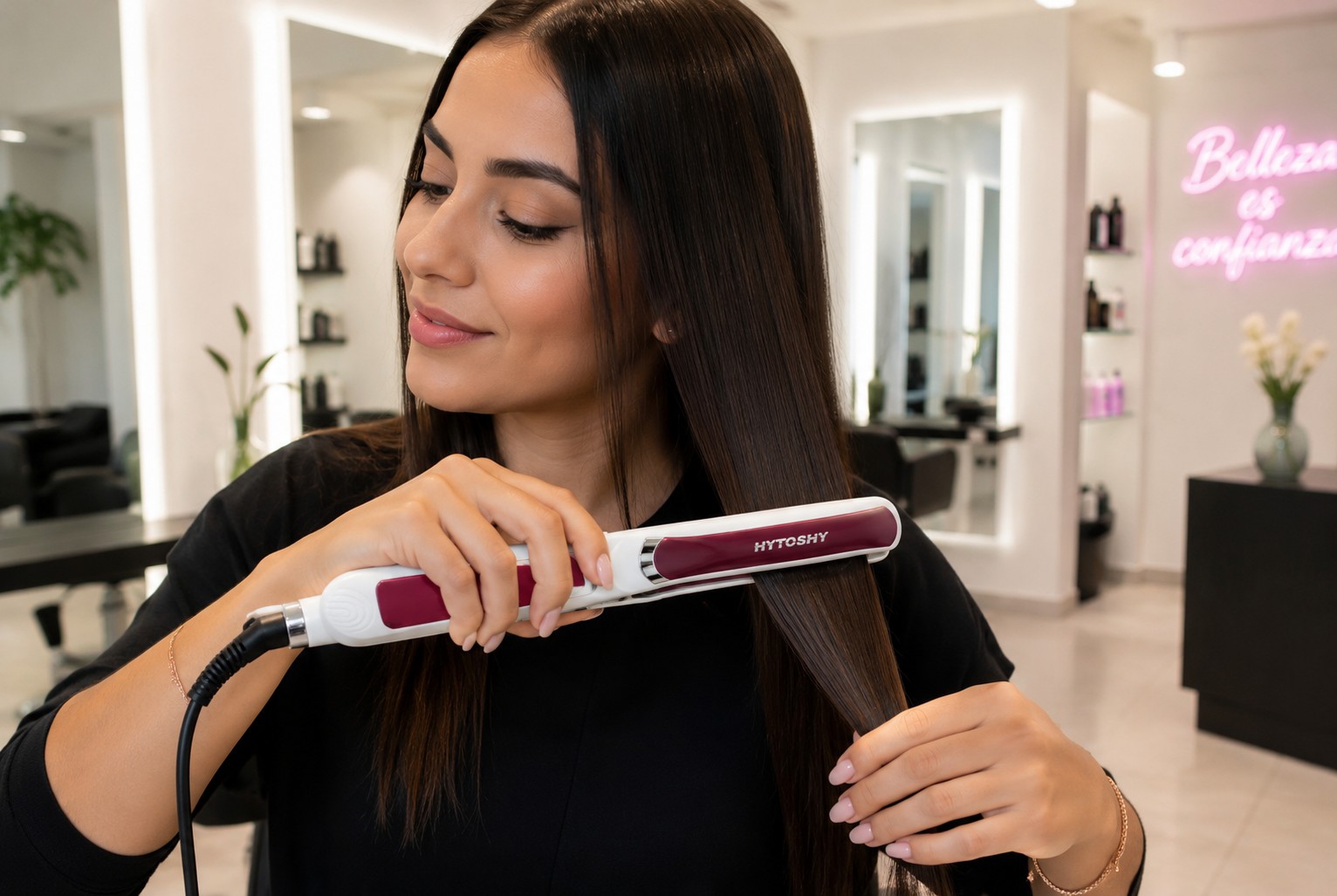 Plancha de Pelo Profesional Hytoshy - Imagen 3