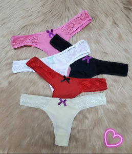 Colaless de Laycra con Encaje