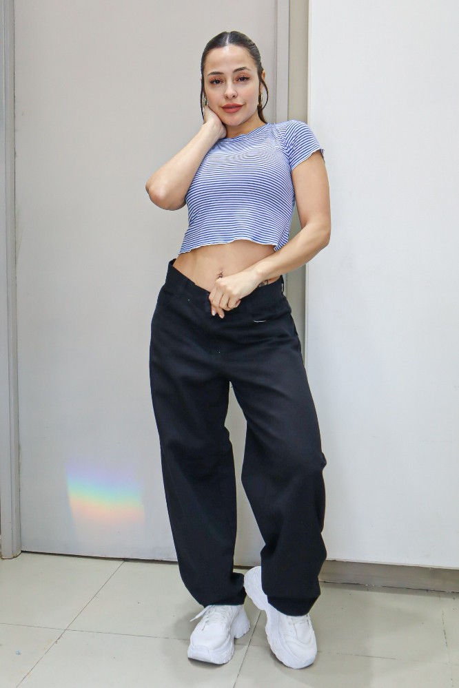 Jean Baggy Negro con y sin Regulador Dama - Imagen 7