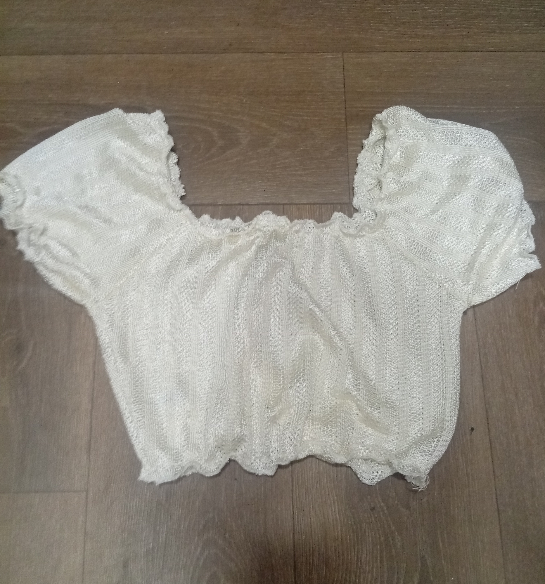 Paisana de Hilo Dama Blanco - Imagen 2