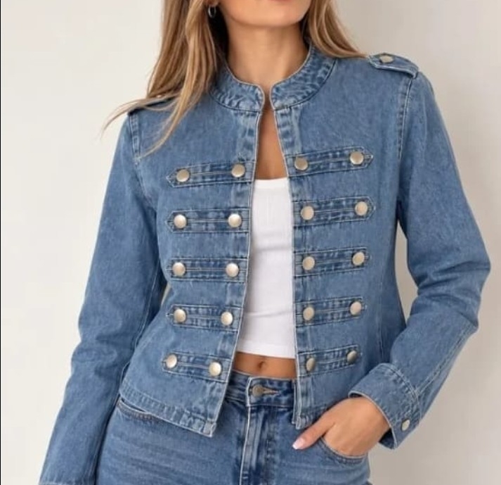 Jean Campera Especial Napoleón Chamarra Dama - Imagen 3