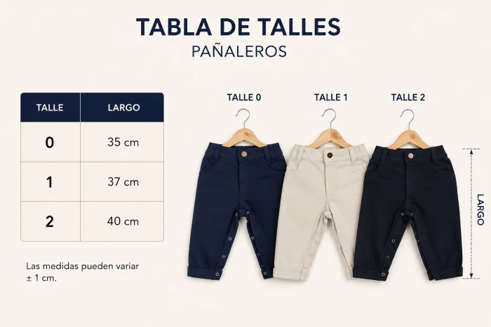 Pañalero Gabardina Liquidación