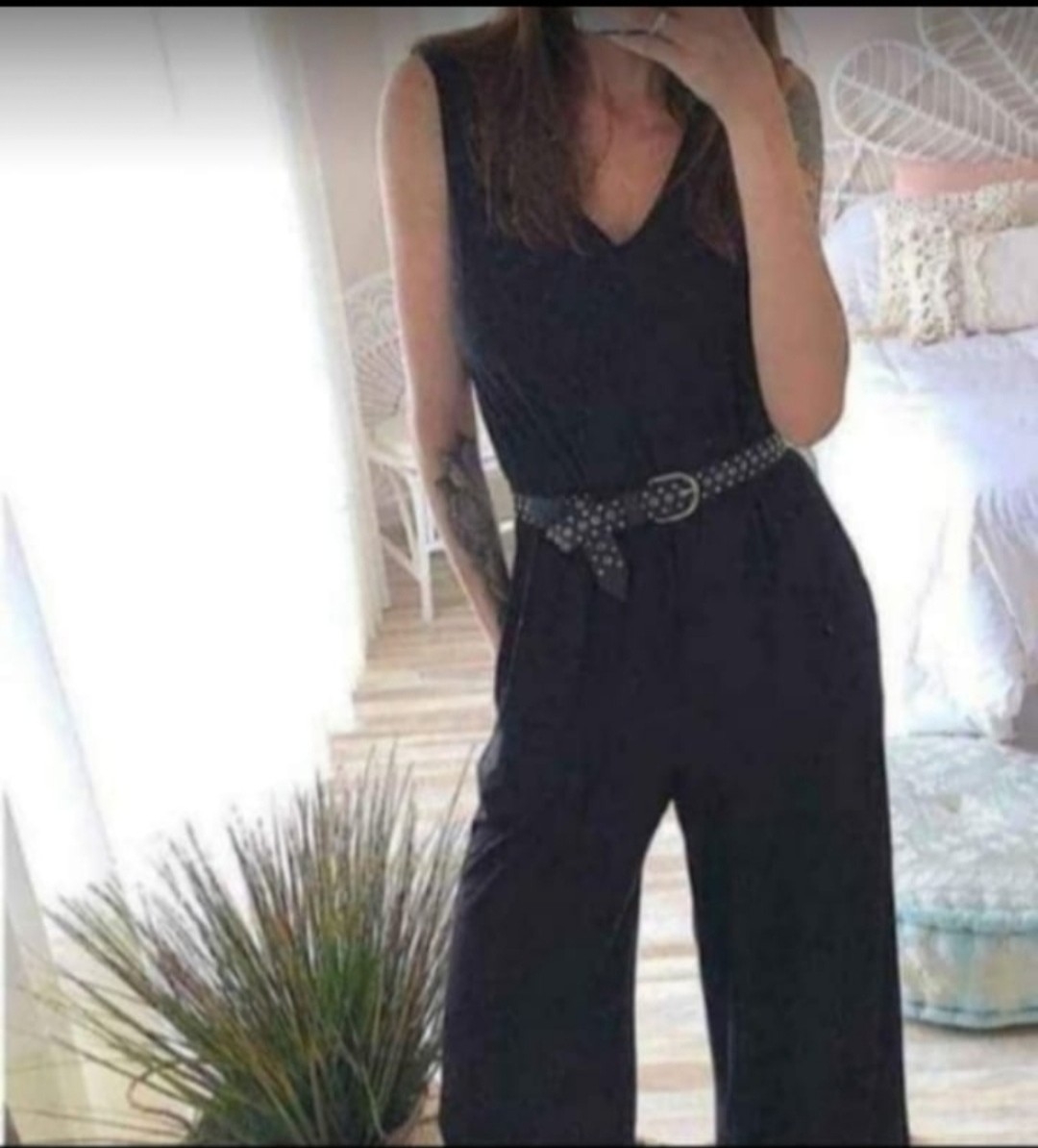 Art.5037 Mono Entero Pantalon Palazo - Imagen 3
