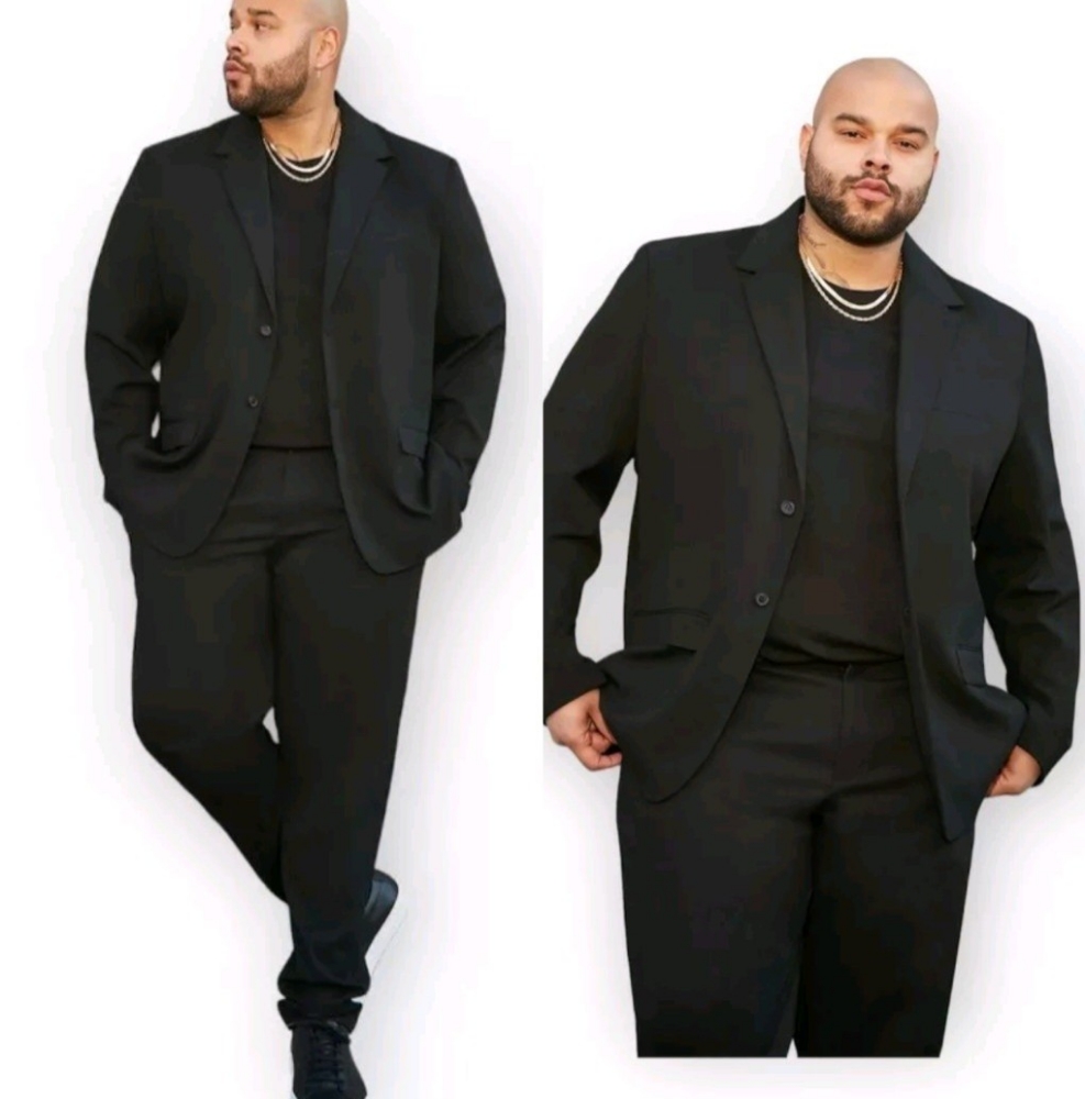 Traje  Hombre  Talle Especial 2 Piezas - Imagen 2