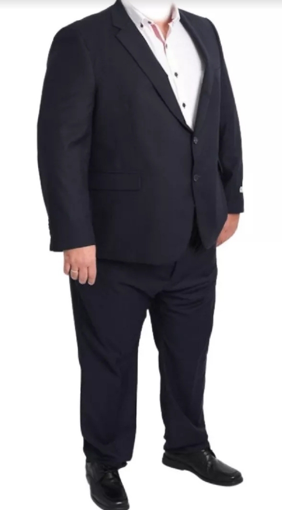 Traje  Hombre  Talle Especial 2 Piezas - Imagen 3
