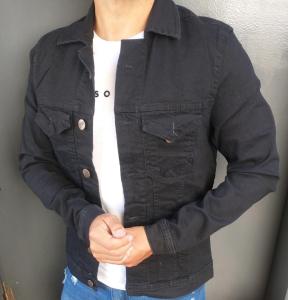 Nuevo Ingreso Campera Negra Lisa