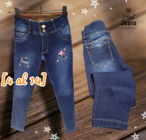 Jeans Nenas Bordados