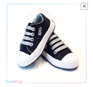 Oferta Zapatillas Lona con  Cordones Marino