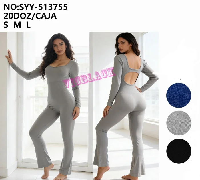 Catsuit Oxford sin Push Up Vic Black