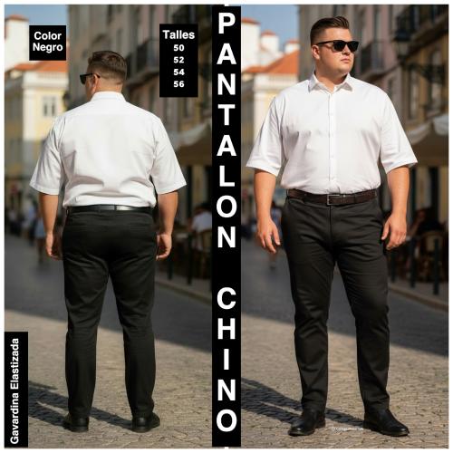 Pantalon Chino Talle Especial
