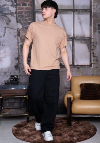 Jean Baggy Negro Hombre - Miniatura 4
