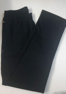 Pantalon Recto de Algodon Frizado - Miniatura 2