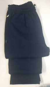 Pantalon Recto de Algodon Frizado - Miniatura 3