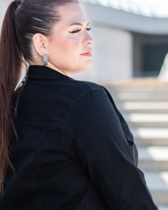 Campera de Dama Talle Especial (negro) - Miniatura 8