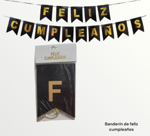 Banderines de Feliz Cumpleaños - Miniatura 2
