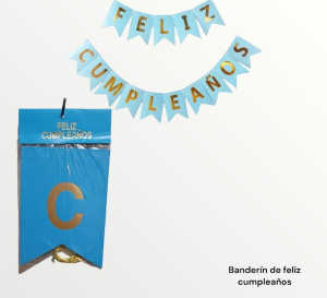 Banderines de Feliz Cumpleaños - Miniatura 2