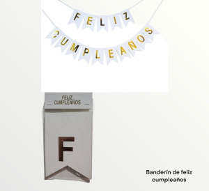 Banderines de Feliz Cumpleaños - Miniatura 3