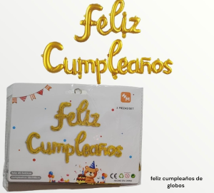 Globos Feliz Cumpleaños - Miniatura 3