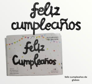 Globos Feliz Cumpleaños - Miniatura 2