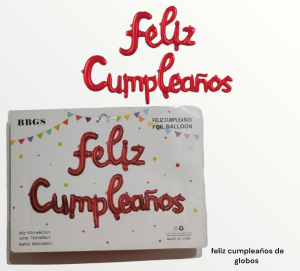 Globos Feliz Cumpleaños - Miniatura 3