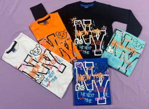 Camiseta Manga Larga Estampados Surtidos - Miniatura 3